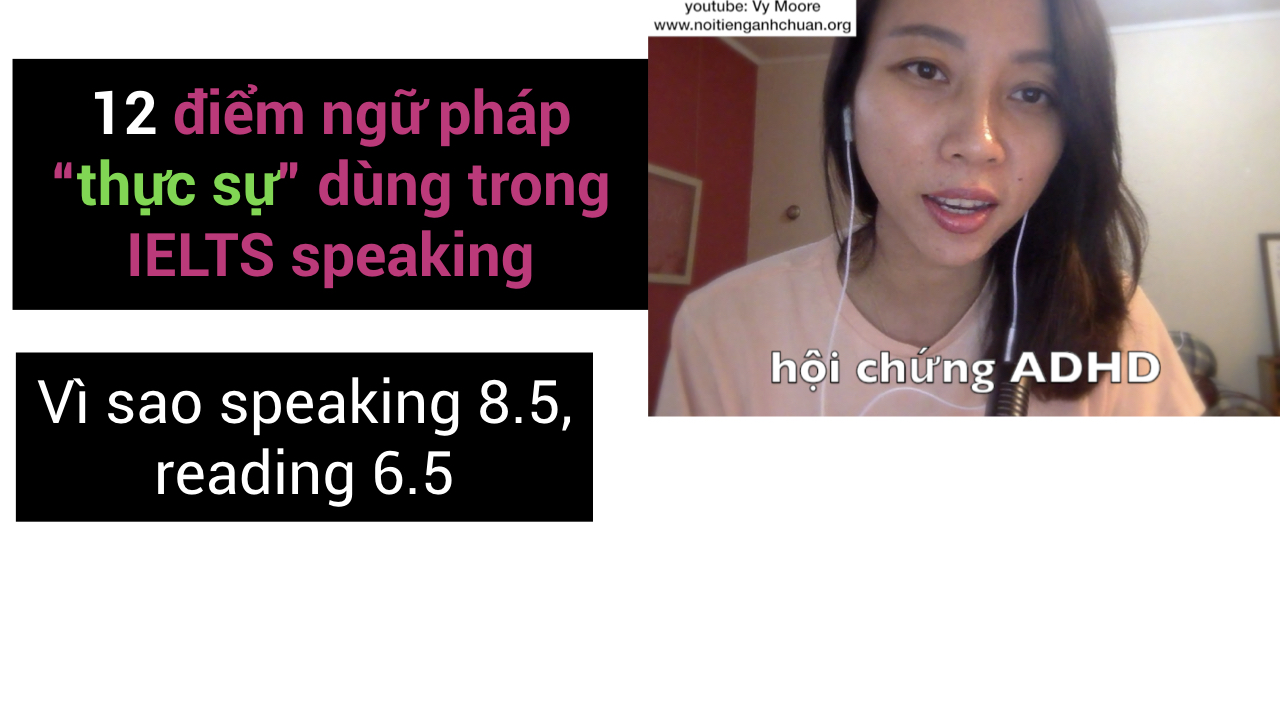 Ngữ pháp IELTS speaking 8.5